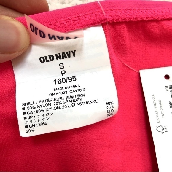 NWT $19.94 Old Navy Hot Pink Bikini Bottom Size S - Picture 5 of 6